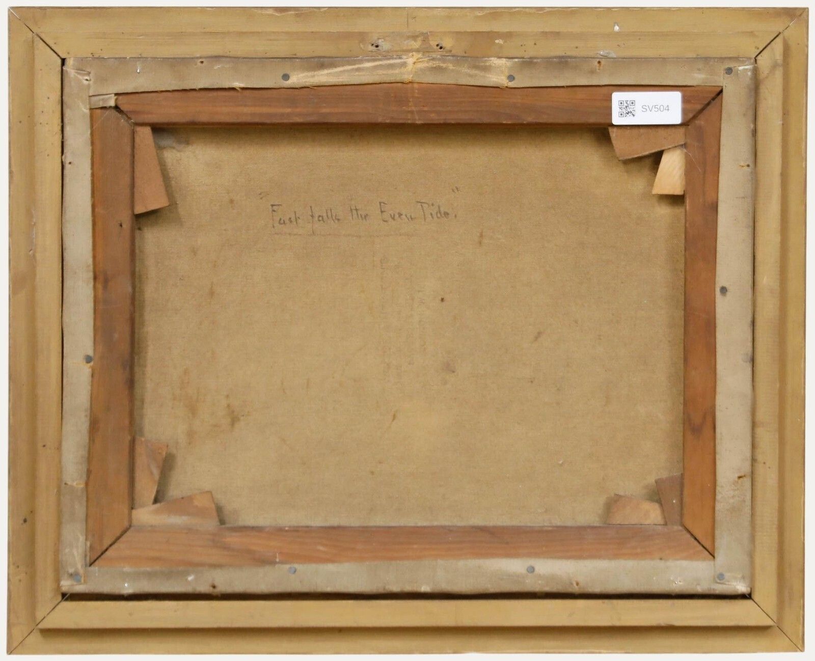 Frank Hider (1861 1933) Framed Late 19th Century Oil, Fast Falls The Eventide photo for sale