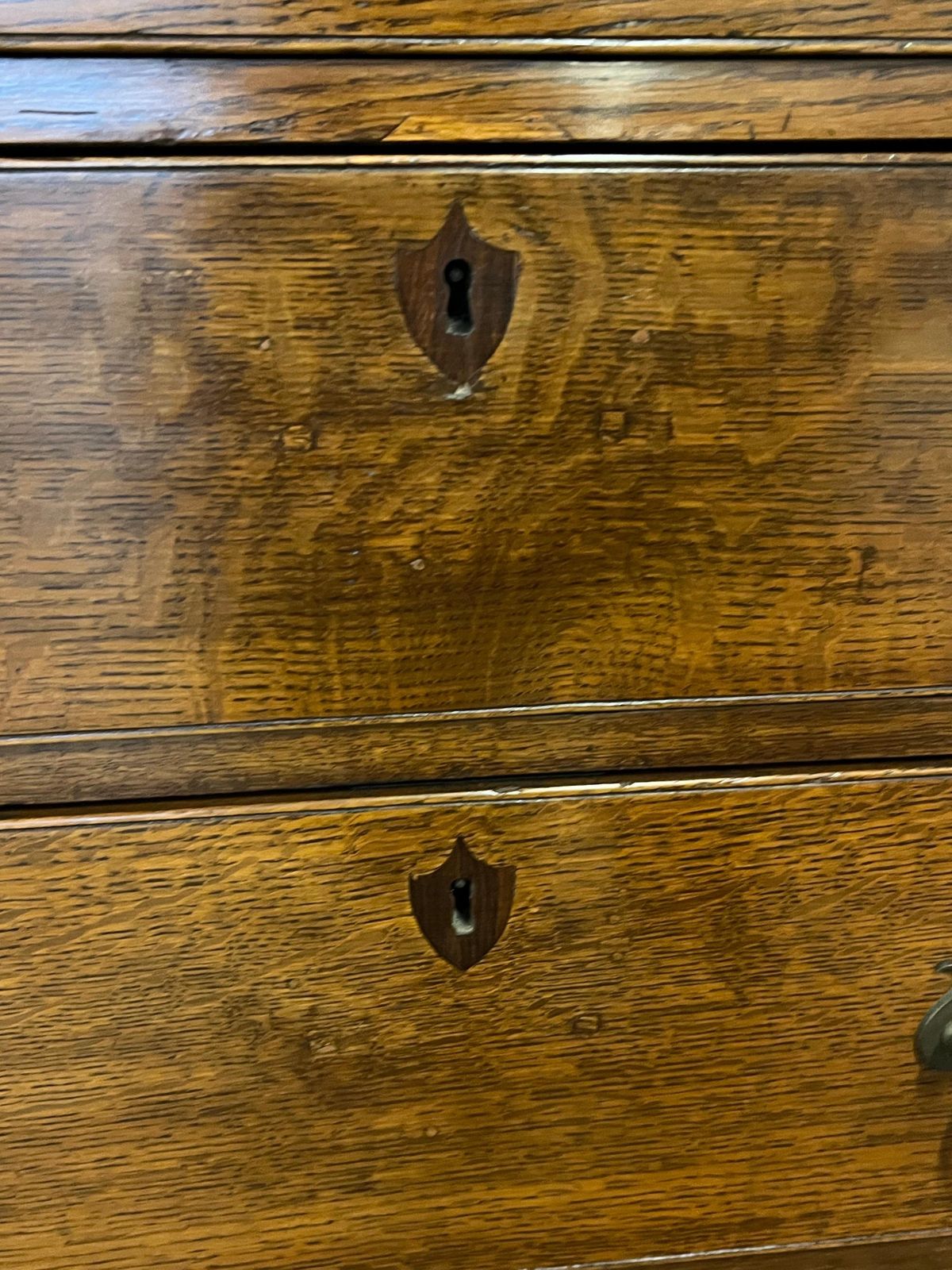 photo buy 18th Century English Oak Georgian Chest Of Dreawers