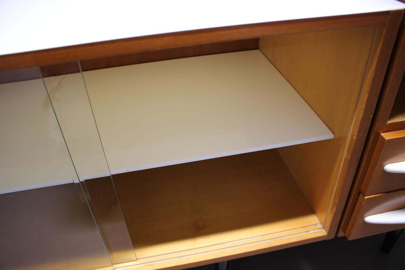 Mid Century Modular Desk And Storage Unit By Mojmír Požár, Up Závody, 1960s photo Furniture
