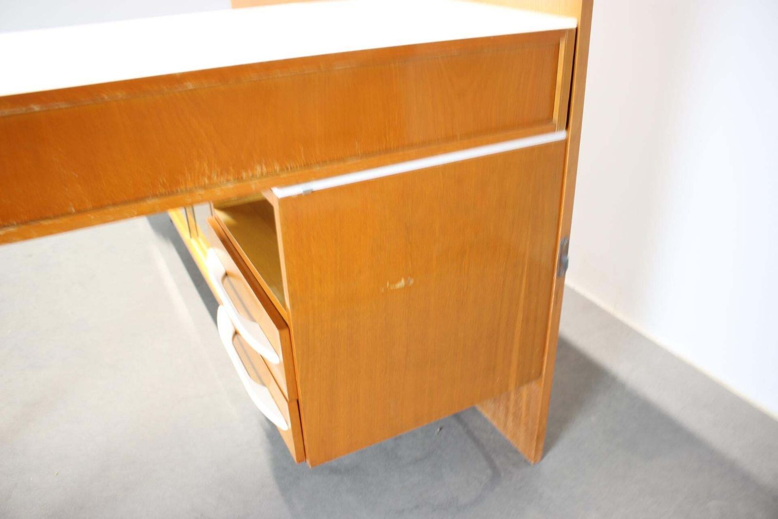 photo buy Mid Century Modular Desk And Storage Unit By Mojmír Požár, Up Závody, 1960s