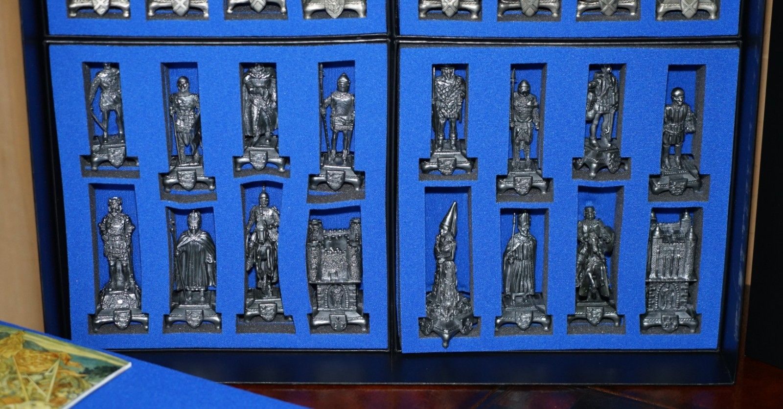 Bnib Rrp £15,000 Ltd Edition 40/500 The Battle Of Bannockburn Pewter Chess Set photo vinterior