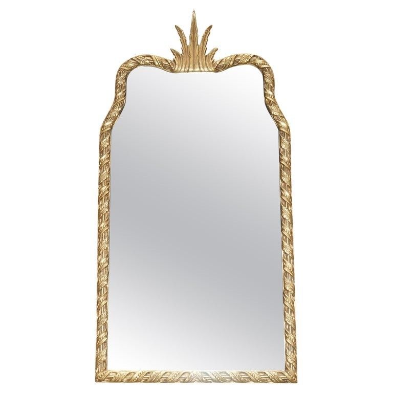 Friedman Brothers XVII Century Style The Lady Oglethorpe Beveled Wall Mirror