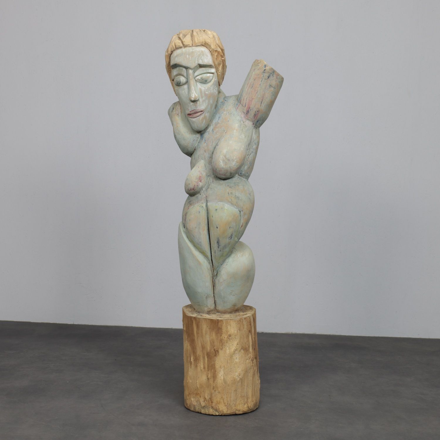 Carved Wood Sculpture By Tom De Munk Kerkmeer, Australia, 1990s photo Art