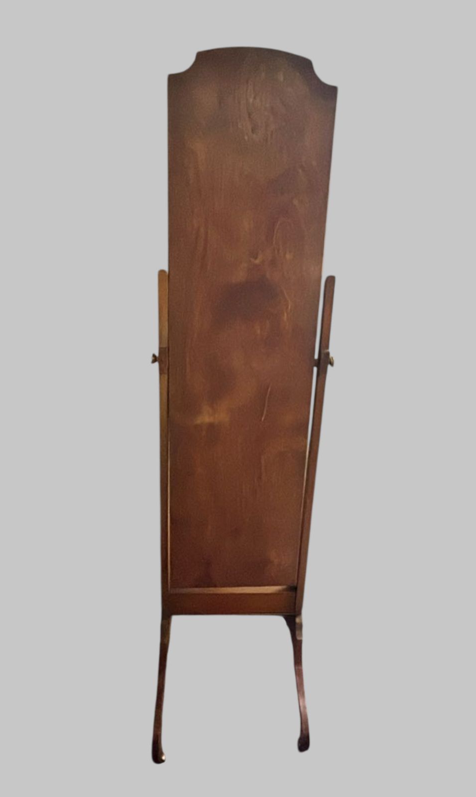Early 19th Century Regency Walnut Cheval Mirror photo 795.0
