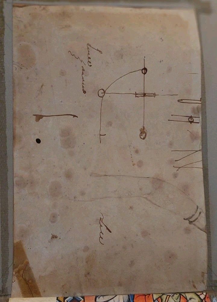 photo for sale Giuseppe Angelelli 1803 1844. Pencil Drawing On Paper, Signed Sketch