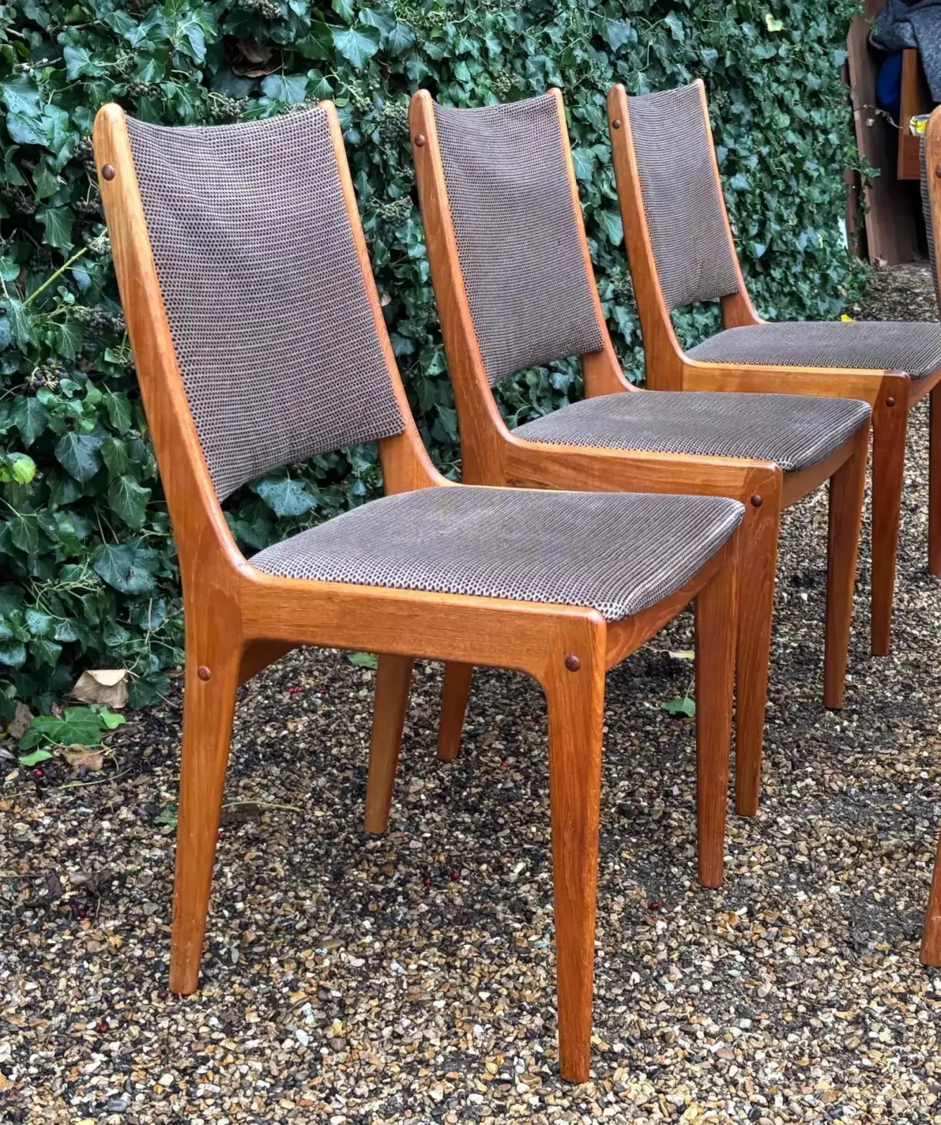 Vintage Johannes Andersen For Uldum Mobelfabrik Model 7171 Dining Chairs photo vinterior