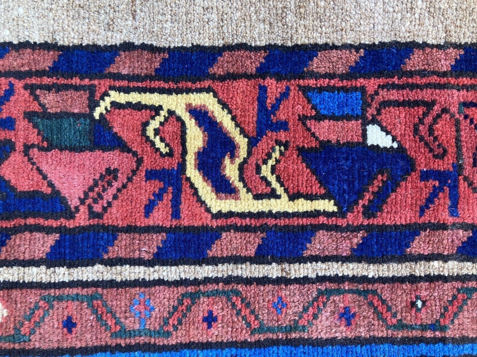 2700.0 Antique Hamadan Runner 4.05m X 1.05m photo