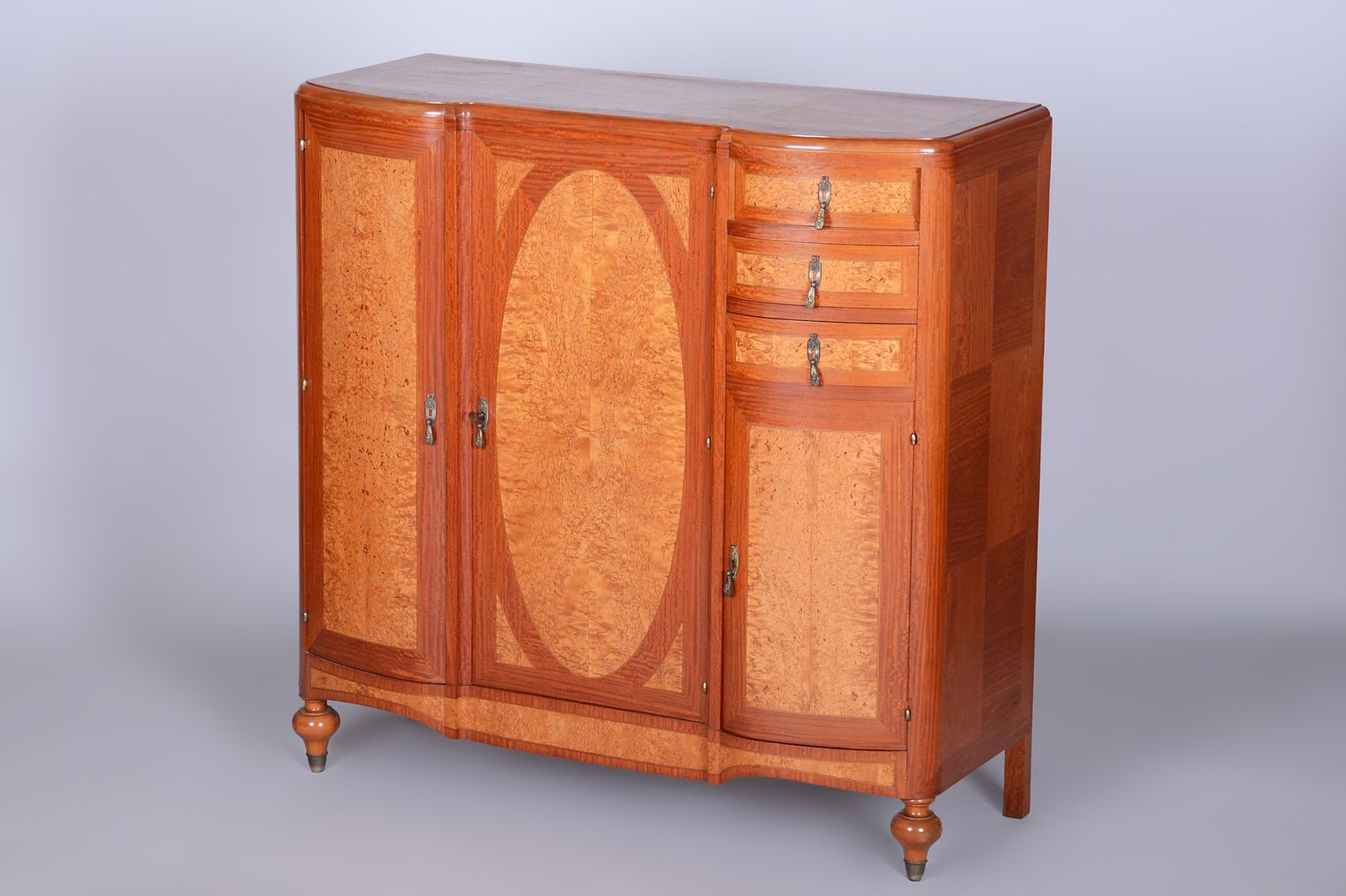Restored Art Deco Unique Bedroom Suite, By Louis Majorelle, Fance, 1930s photo vinterior