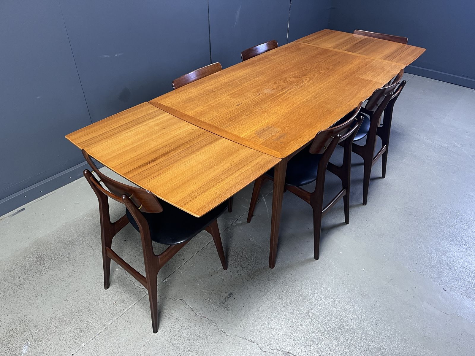 photo for sale Mid Century Dining Set By Louis Van Teeffelen For Wébé, 1960s