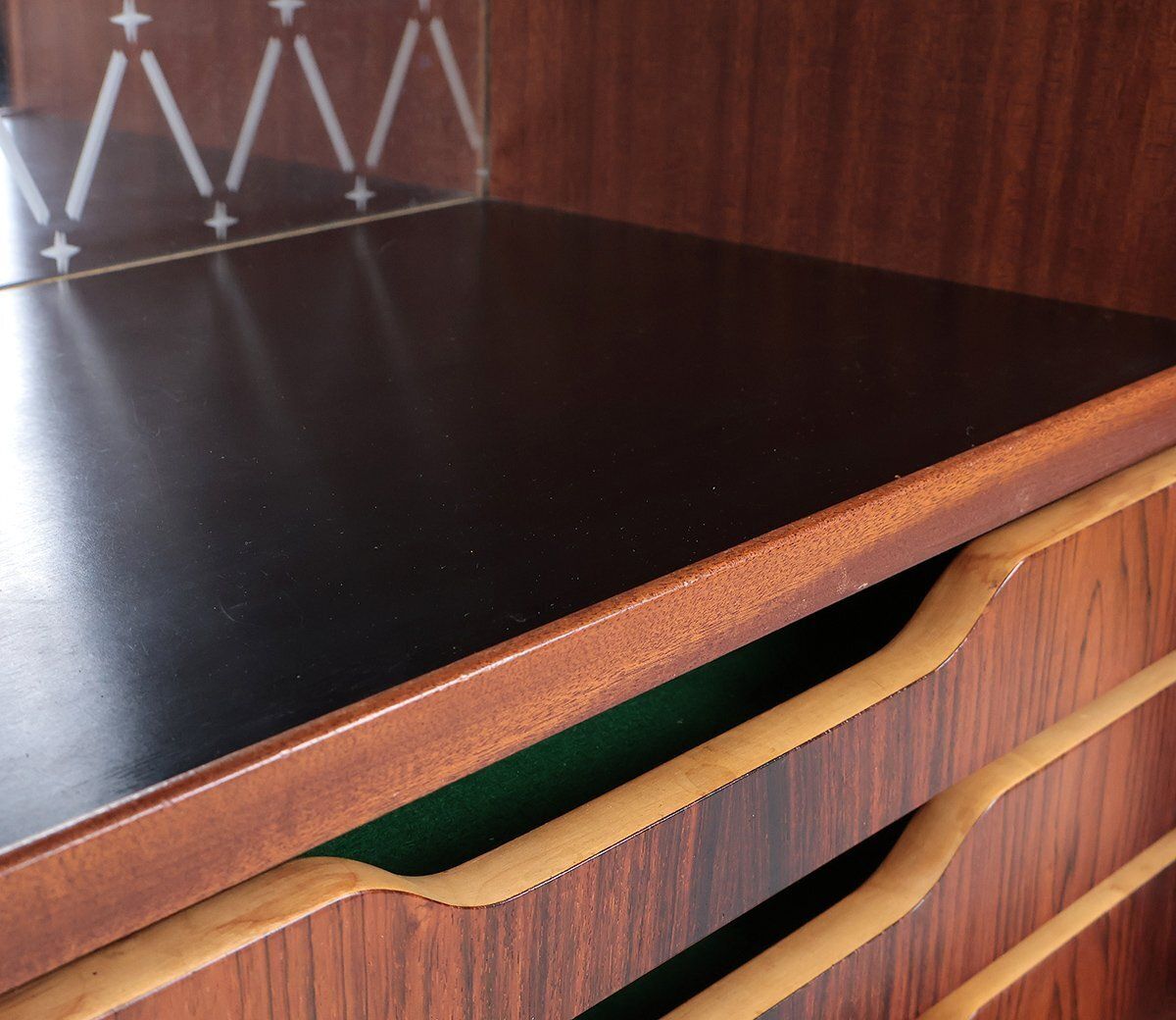 photo for sale Vintage Danish Teak Highboard, 1960s