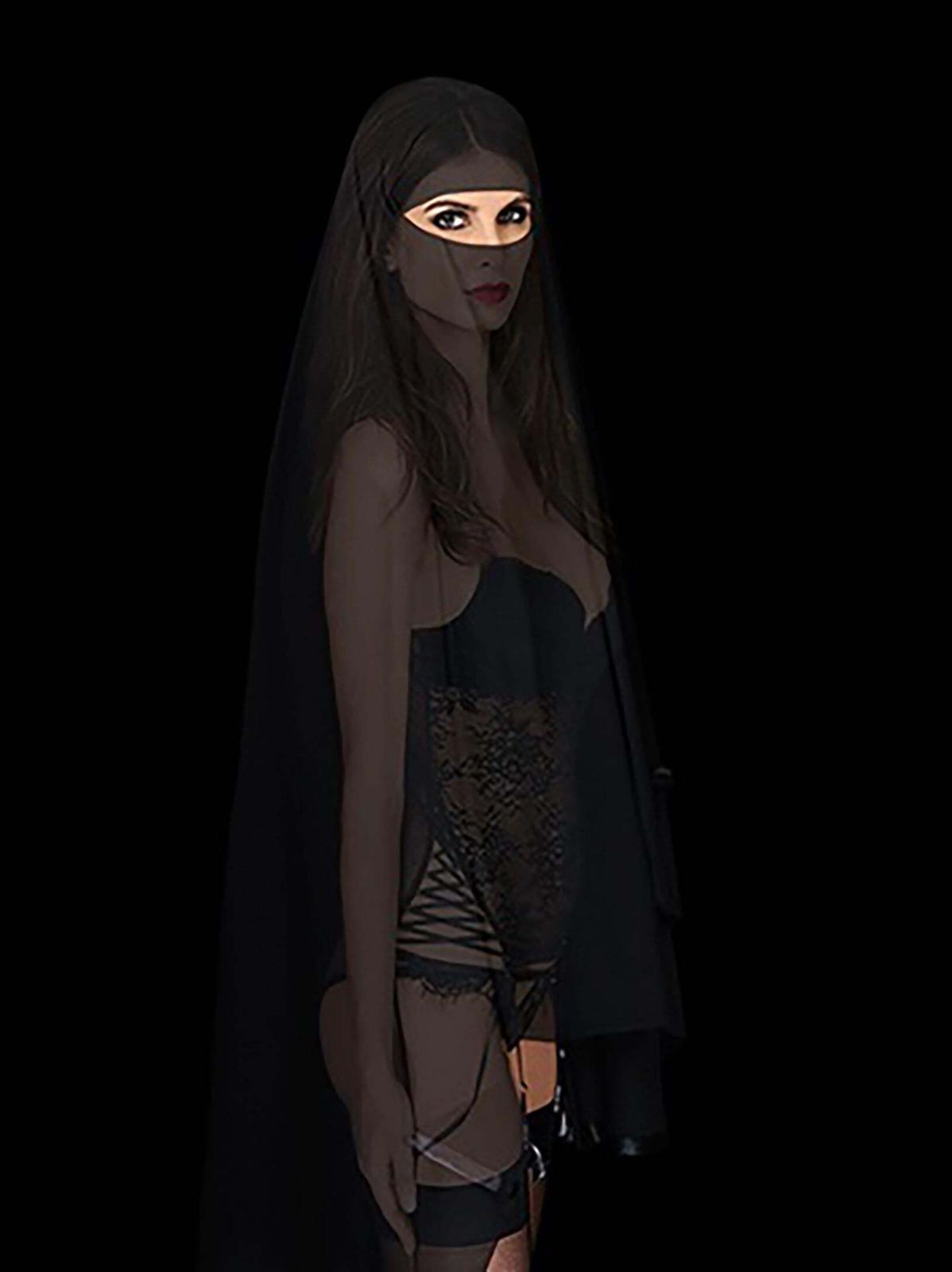 Cecile Plaisancececile Plaisance (1973) Burqa Profile 2018 photo Art