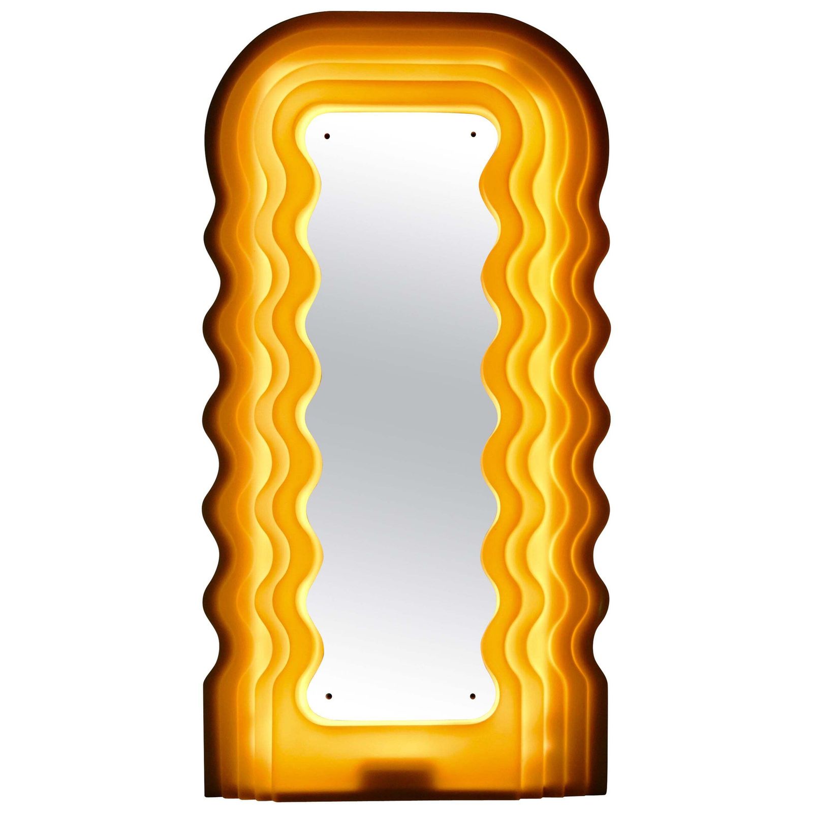 Mirror "Ultrafragola" By Ettore Sottsass For Poltronova, 1970s, 1st Edition
