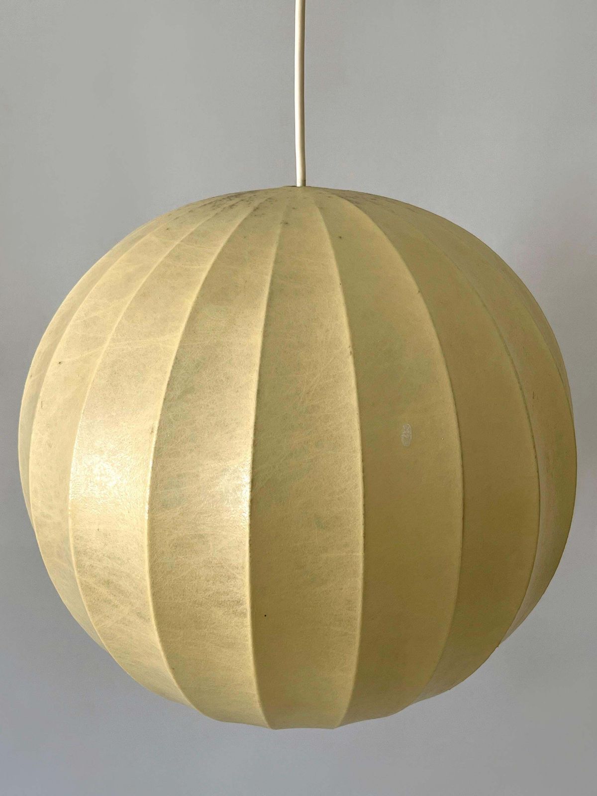 Amazing Mid Century Goldkant Cocoon Pendant Lamp Or Hanging Light Germany 1960s photo 2214.0