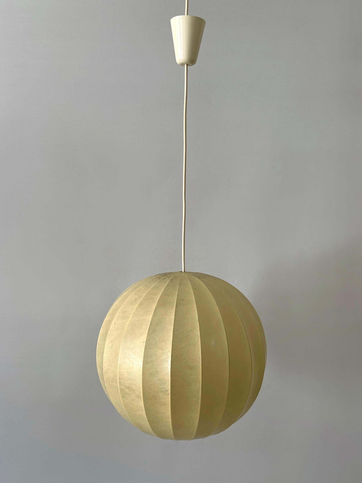 Amazing Mid Century Goldkant Cocoon Pendant Lamp Or Hanging Light Germany 1960s photo buy