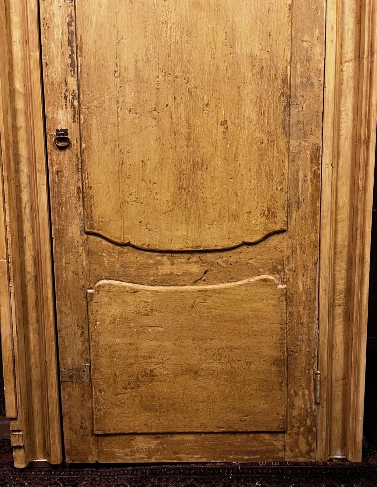 No.2 Yellow Lacquered Interior Doors With Frame And Door Overlay, Italy photo vinterior