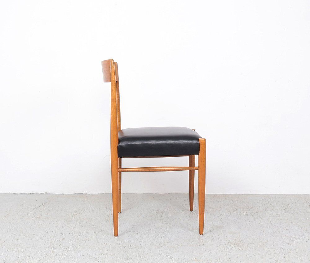 Wooden Dining Chairs From Lübke, 1960s, Set Of 4 photo vinterior