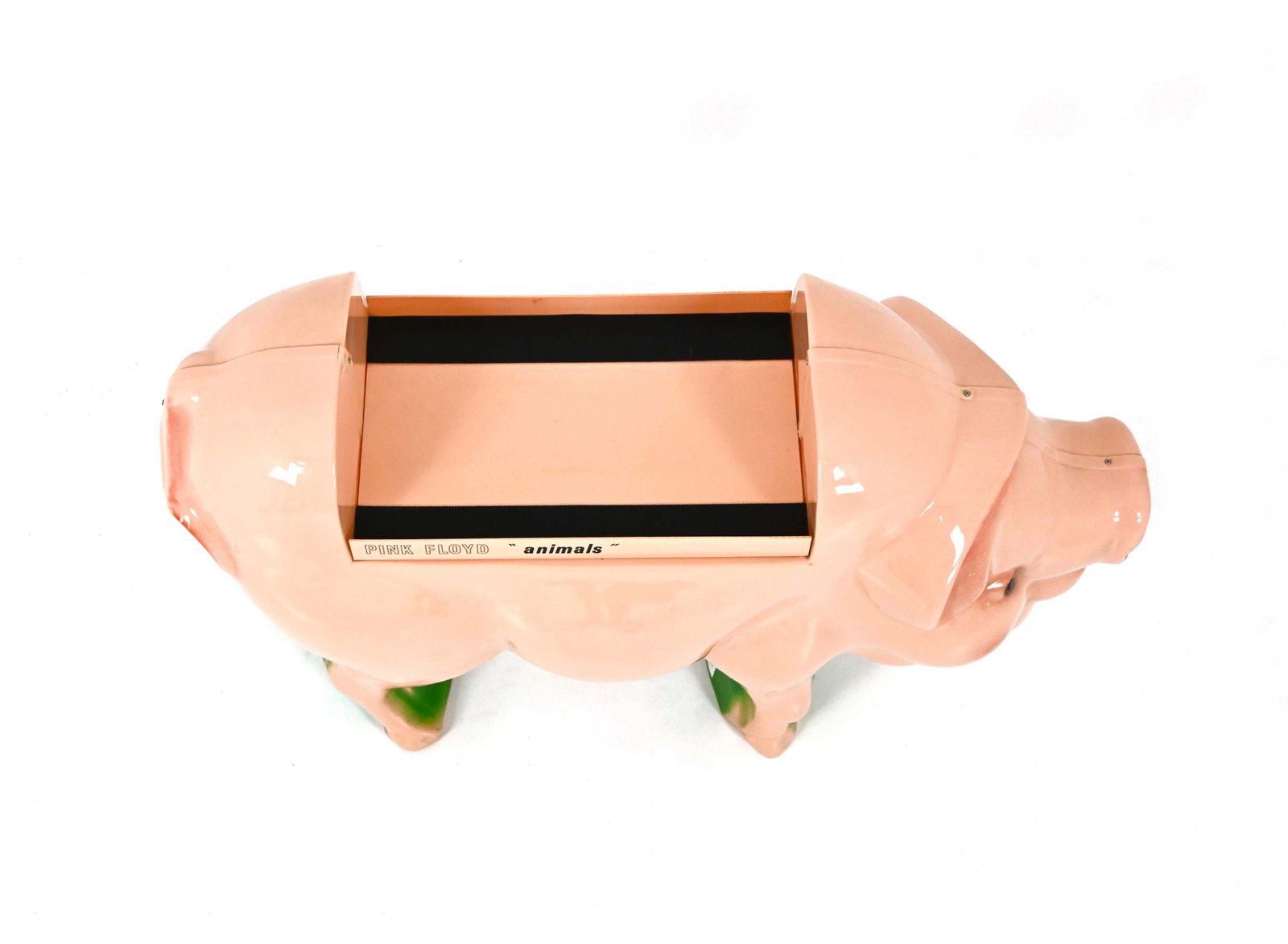 Record Display Stand For Pink Floyd's Album Animals, 1977 photo vintage