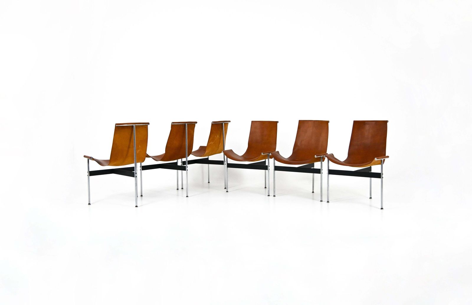 Model 3lc T Chair By William Katavolos For Laverne International, 1952, Set Of 6 photo furniture