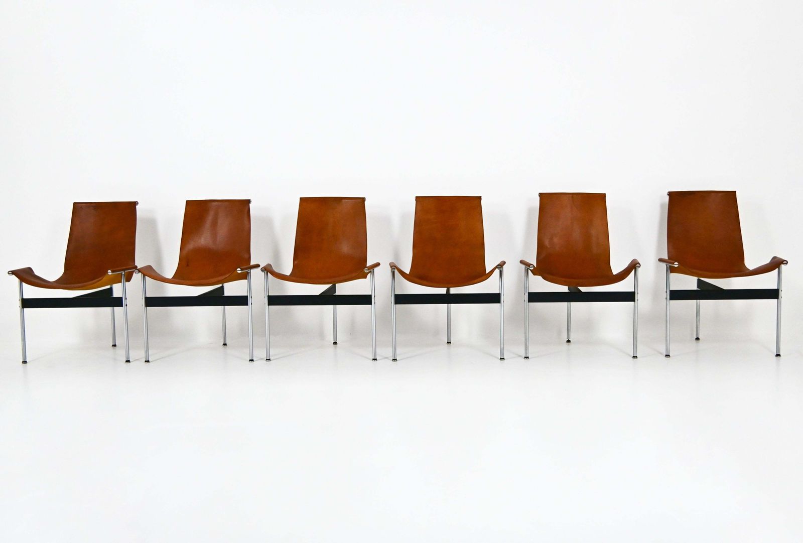 Model 3lc T Chair By William Katavolos For Laverne International, 1952, Set Of 6 photo Furniture