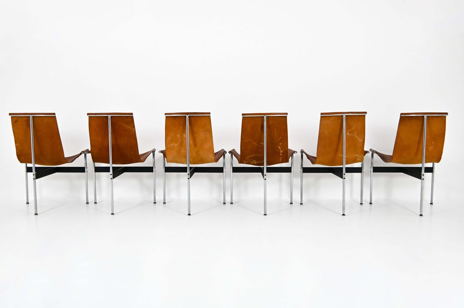 Model 3lc T Chair By William Katavolos For Laverne International, 1952, Set Of 6 photo vinterior