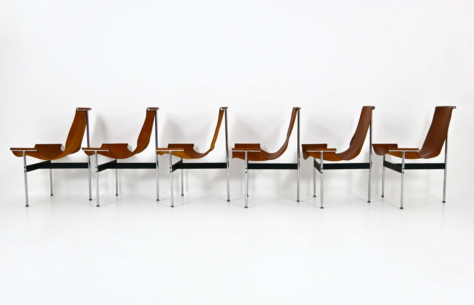 Model 3lc T Chair By William Katavolos For Laverne International, 1952, Set Of 6 photo buy
