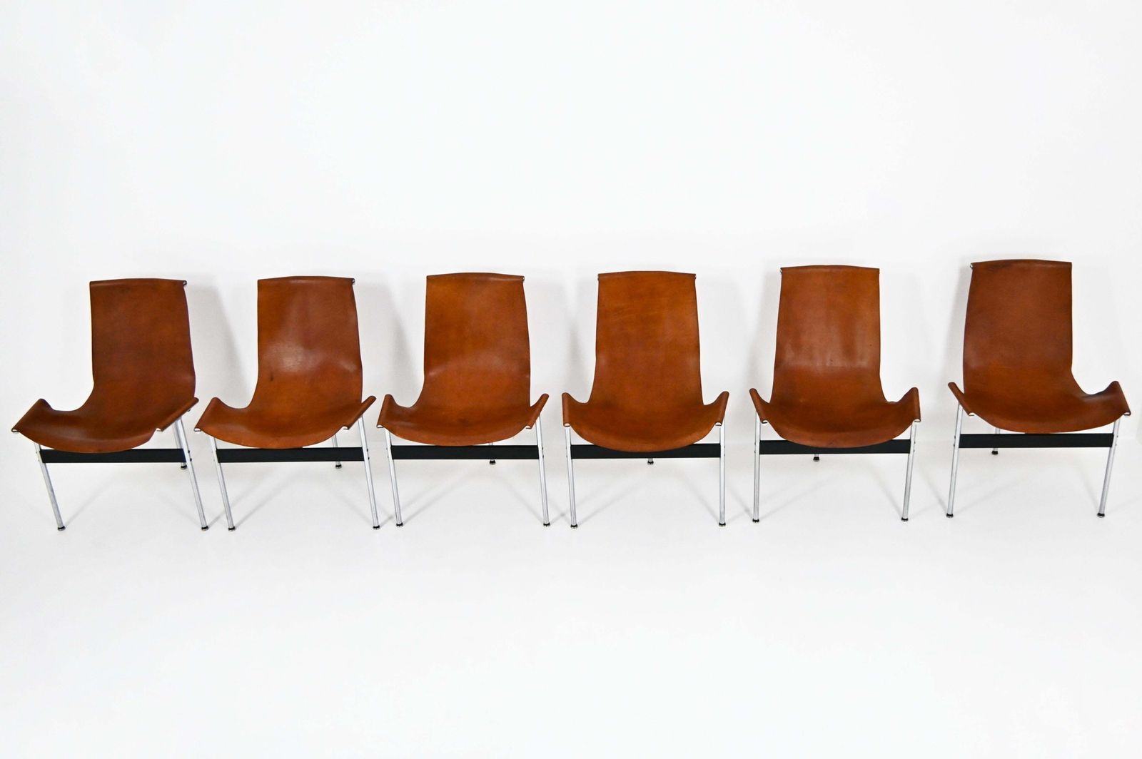 Model 3lc T Chair By William Katavolos For Laverne International, 1952, Set Of 6 photo vintage