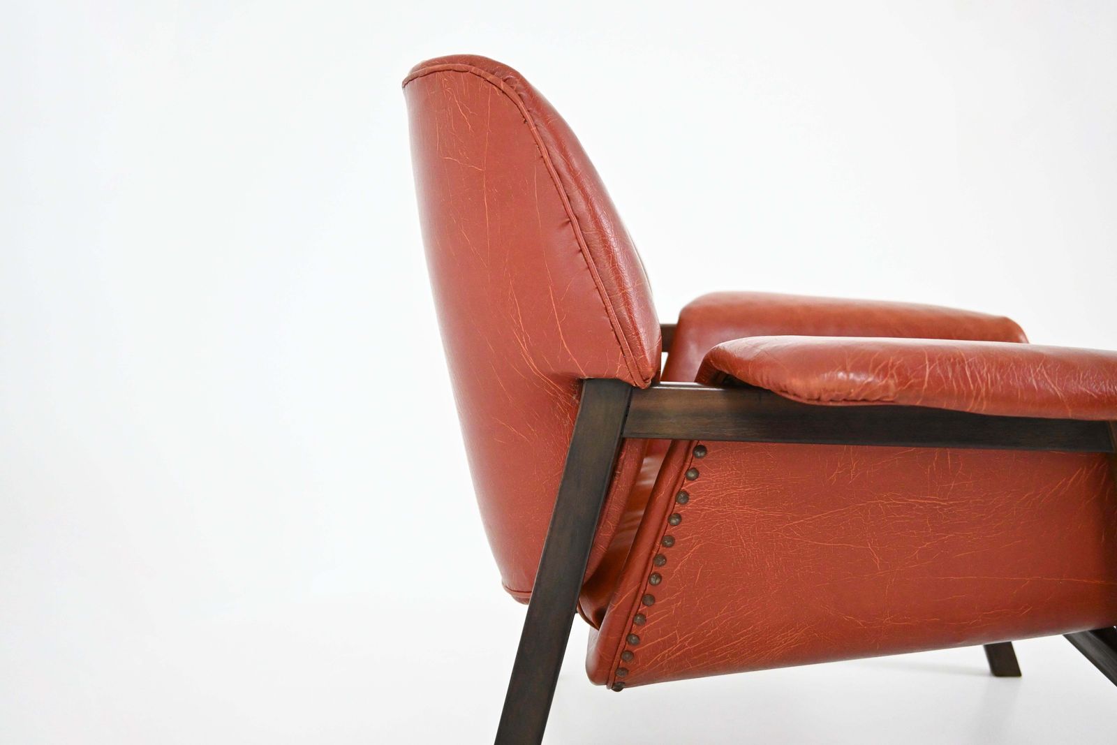 Furniture Armchairs "849" By Gianfranco Frattini For Cassina, 1950s, Set Of 2 photo