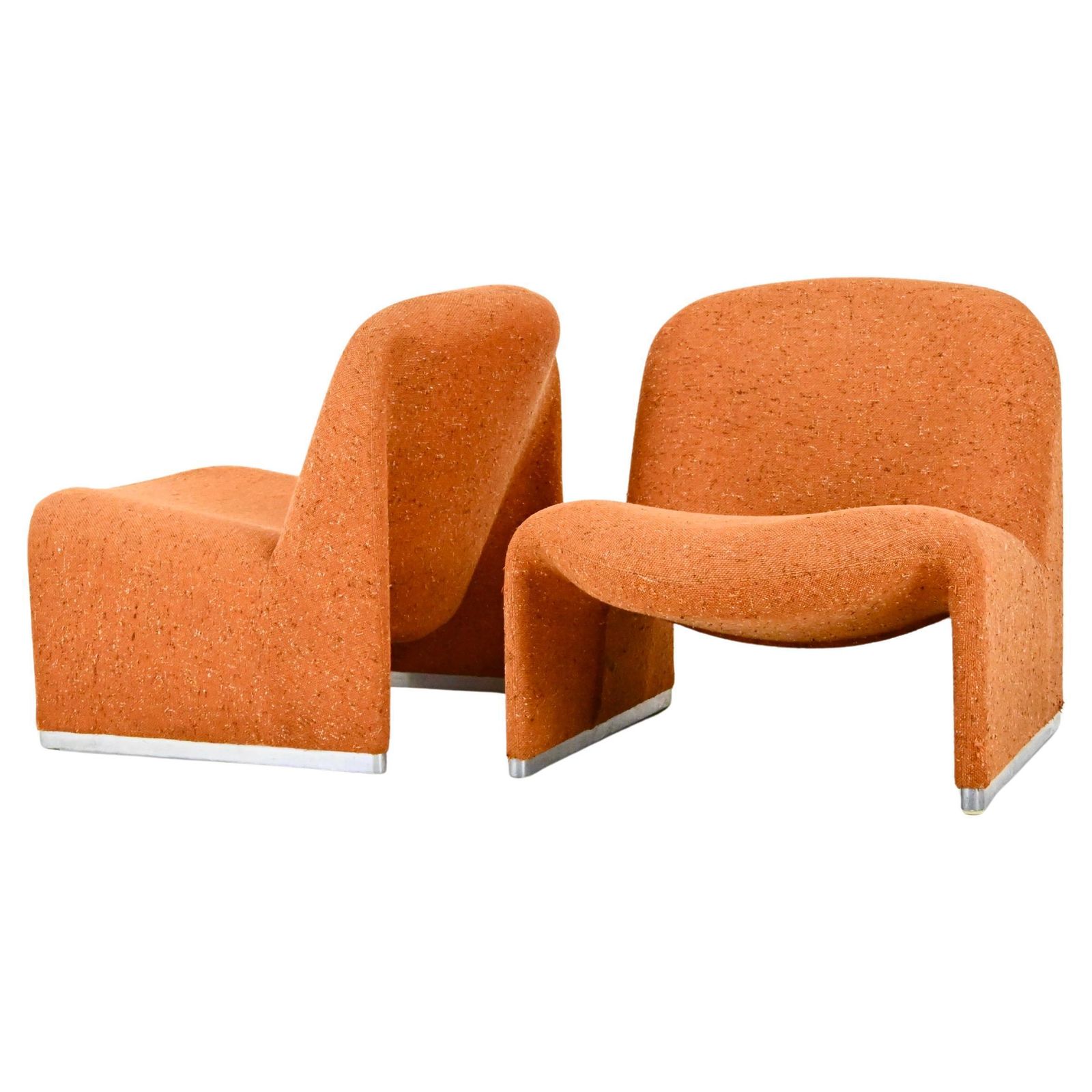 Alky Chairs By Giancarlo Piretti For Anonima Castelli, 1970s, Set Of 2