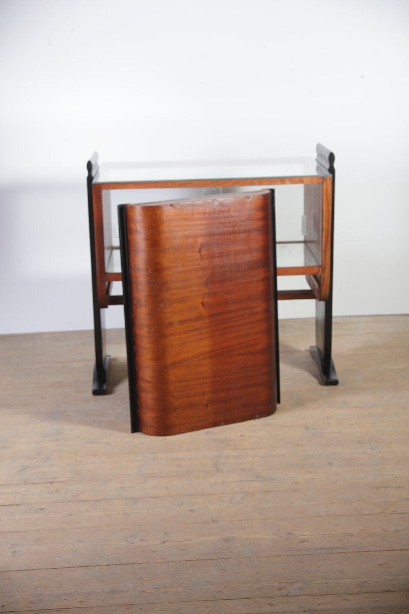 photo buy Art Deco Bar Cabinet By Jindrich Halabala For Up Zavody, 1940s