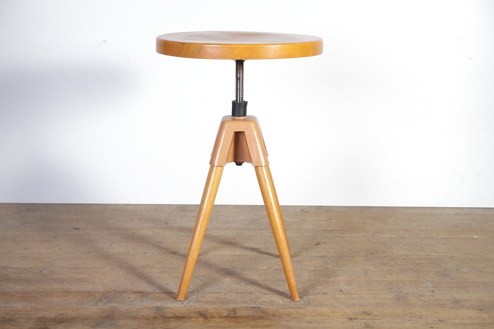 Mid Century Industriële Draaistoel, Jaren 1960