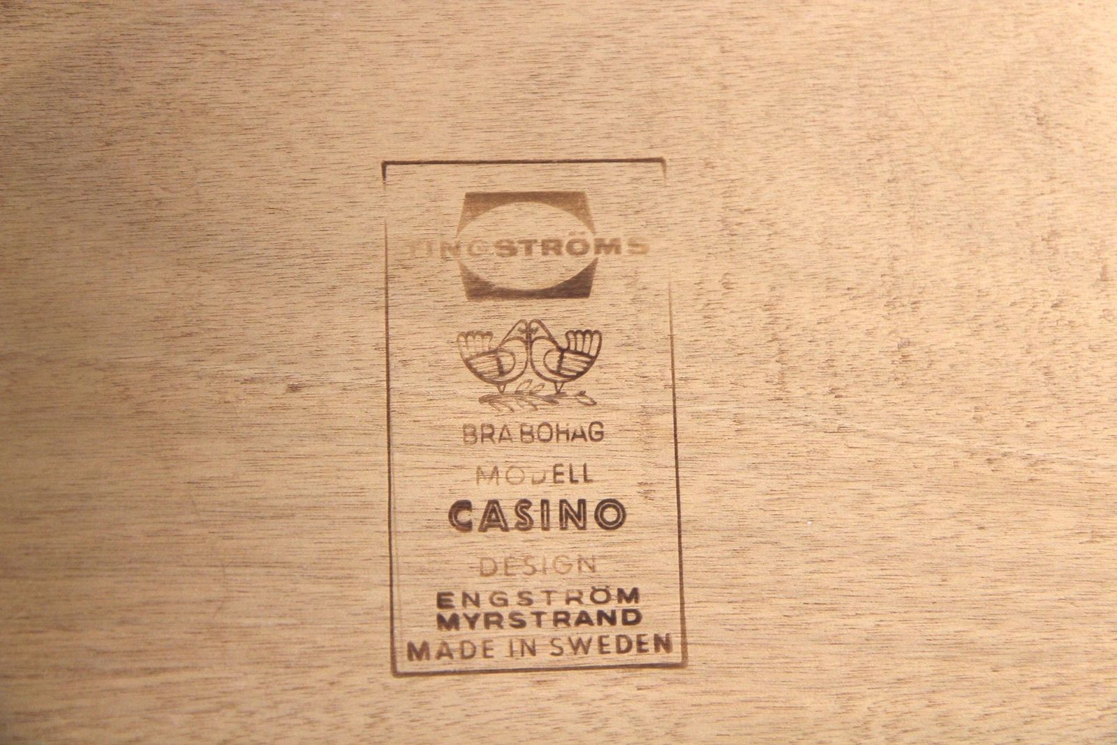 Casino Telephone Bench By Sven Engström & Gunnar Myrstrand For Tingströms, Sweden, 1960 photo vinterior