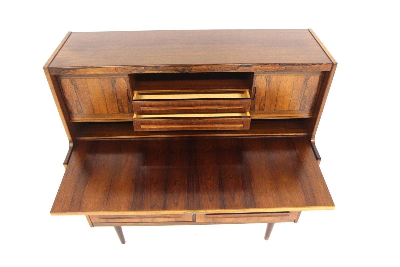 Rosewood Secretaire By Sigfrid Omann For ølholm Møbelfabrik, 1960 photo vinterior