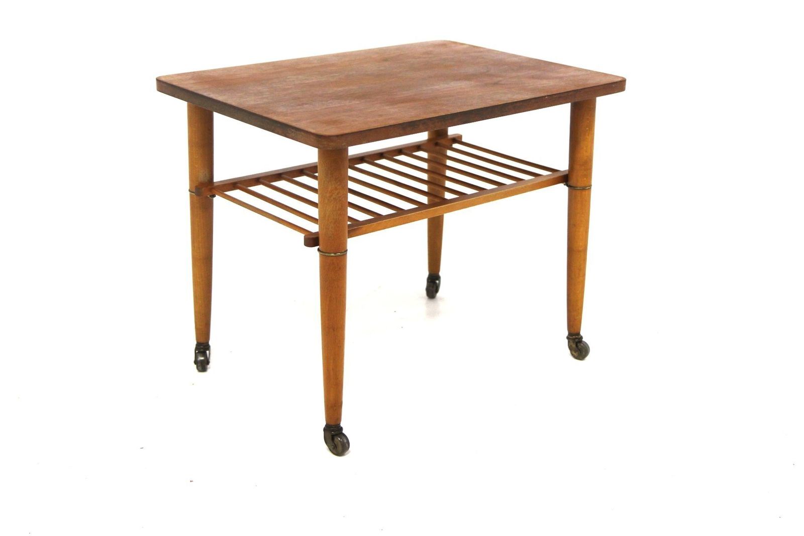 Vintage Scandinavian Teak Side Table, 1950