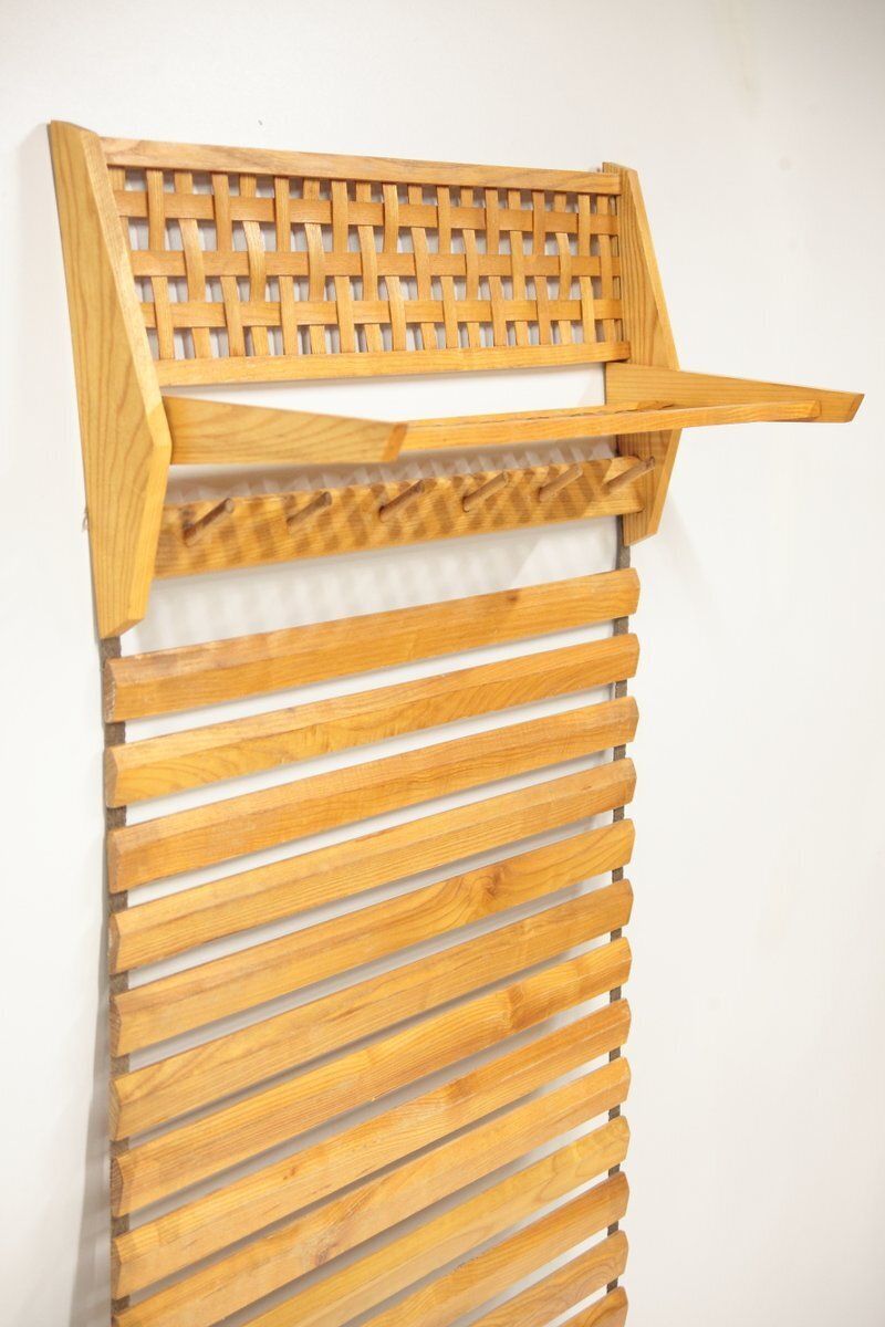 Mid Century Hall Room Coat Rack, Former Czechoslovakia, 1970s photo furniture