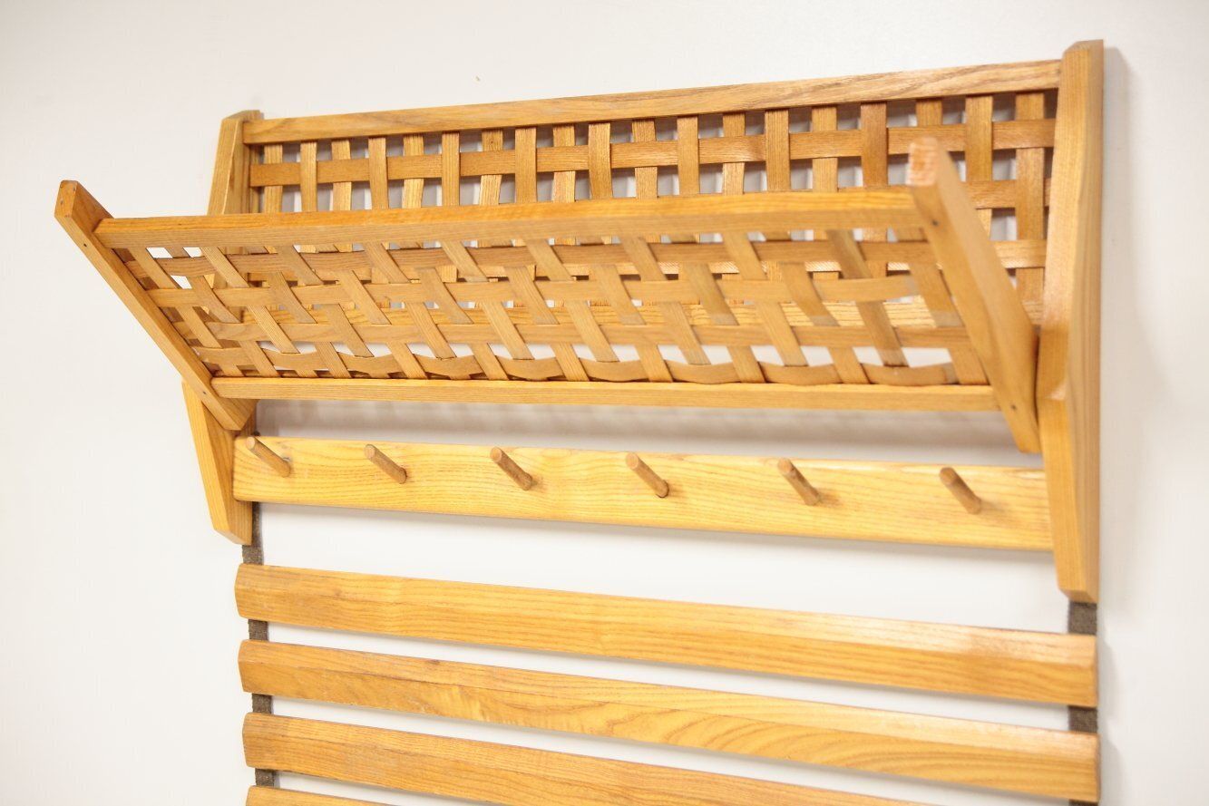 Mid Century Hall Room Coat Rack, Former Czechoslovakia, 1970s photo vinterior