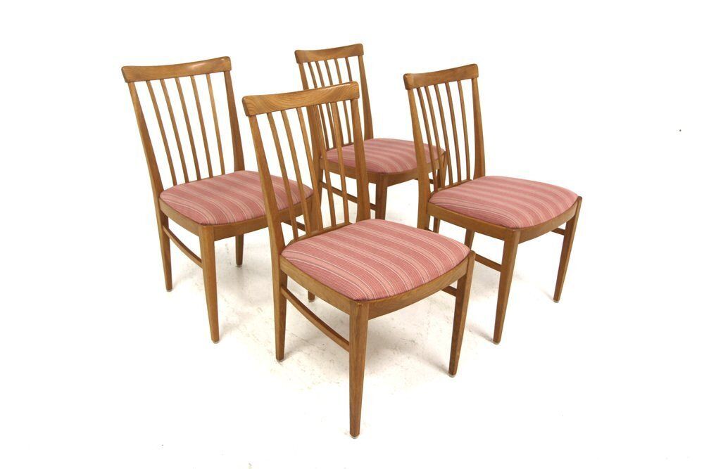 Herregården Chairs By Carl Malmsten For Bodafors, Sweden, 1960s, Set Of 4 photo for sale