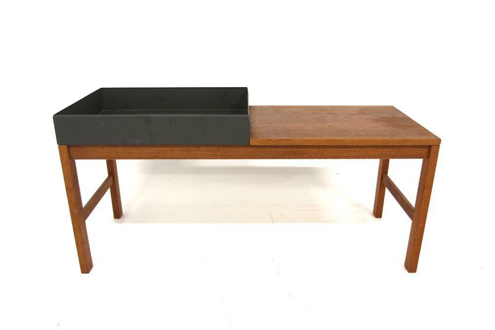 Planter Bench In Teak And Metal, Sweden, 1960 photo furniture