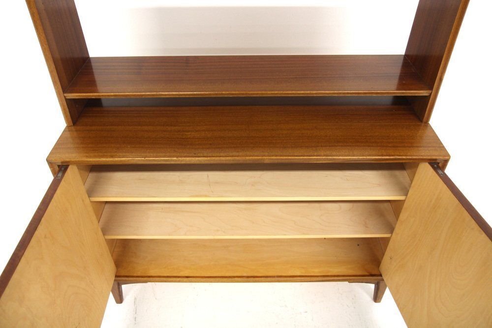 Scandinavian Mahogany Bookcase From Johannesborgs Möbelfabriks Ab, Sweden, 1940 photo 937.0