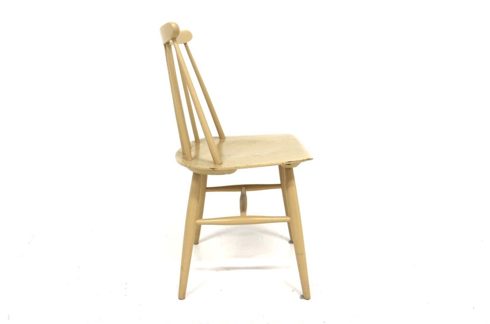 Fanett Chairs In Teak By Ilmari Tapiovaara For Edsby Verken, Sweden, 1960s, Set Of 4 photo for sale