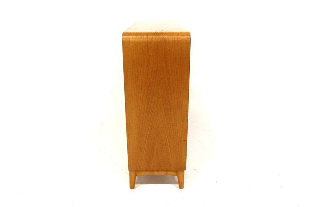 Chest Of Drawers In Elm, Sweden, 1940s photo for sale