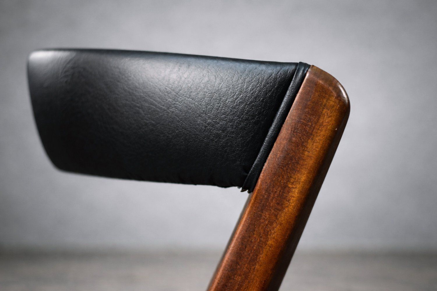 Mid Century Danish Modern Fire Office Chair In Teak, 1960s photo Furniture