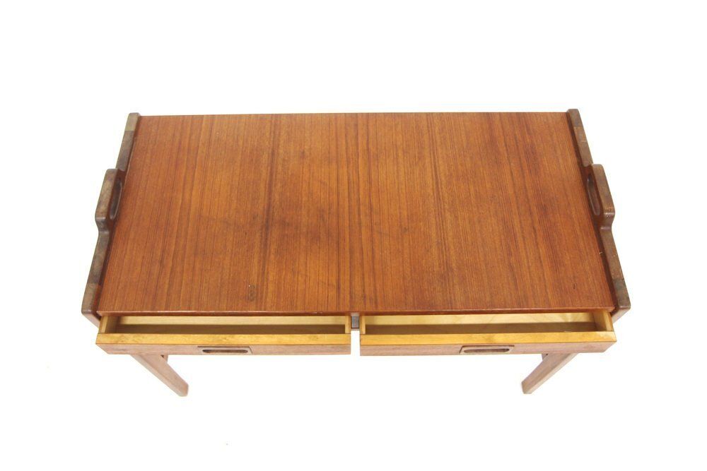 Scandinavian Teak Console Table, 1960 photo 520.0