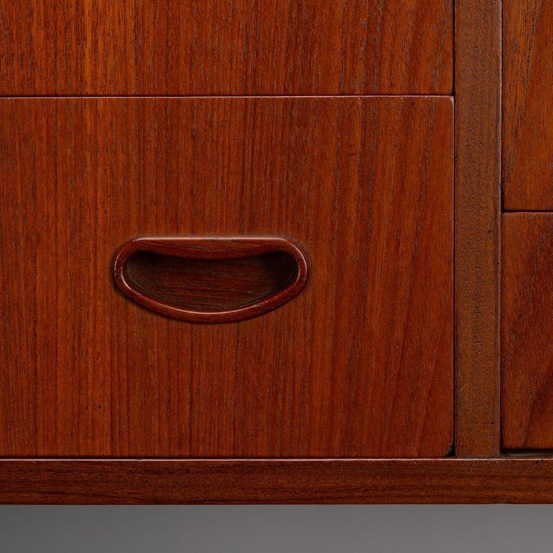 1967.0 Danish Vanity Dressing Table In Teak From Ag Spejl Kobberbeskyttet, 1960s photo