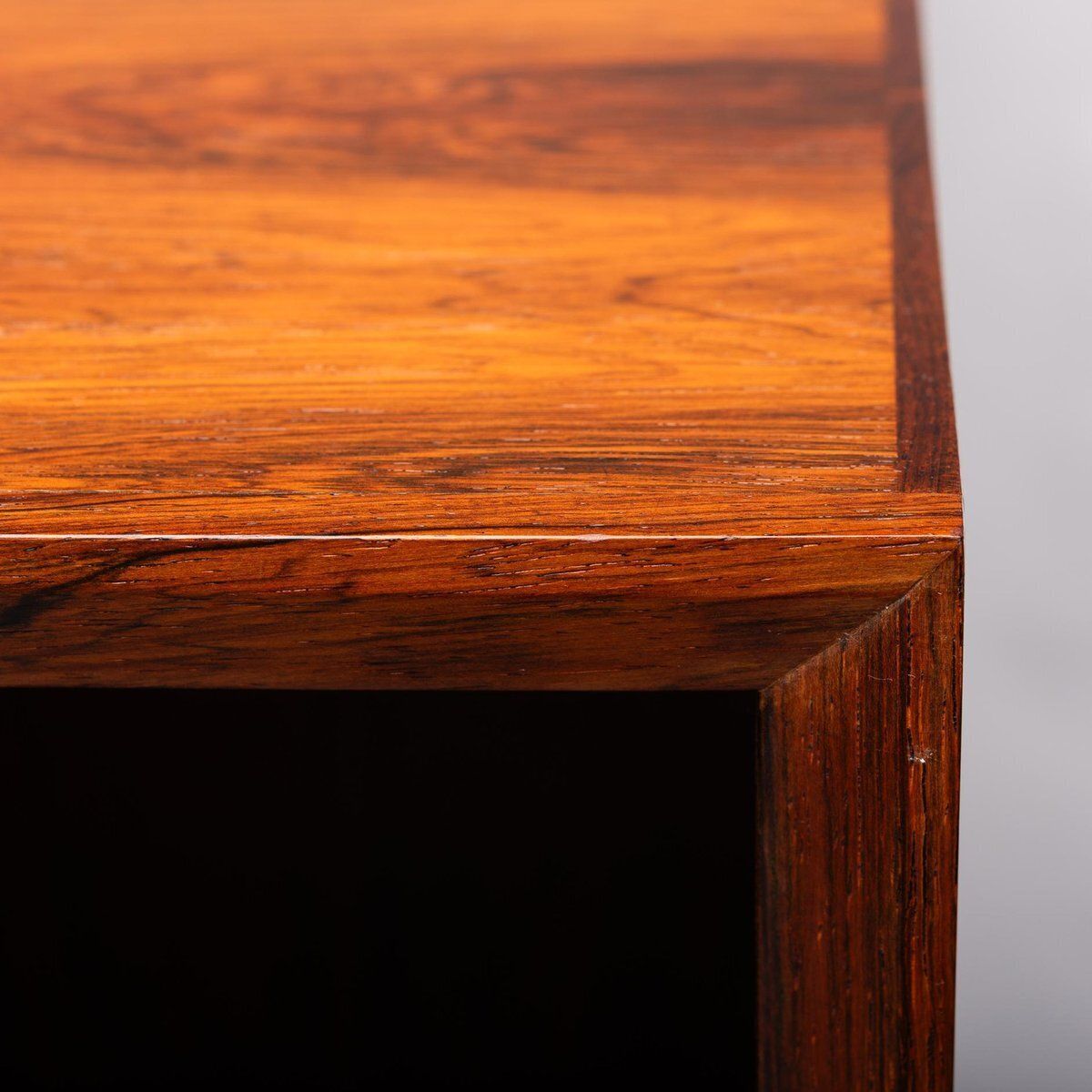photo for sale Mid Century Modern Danish Rosewood Bookcase, 1960s