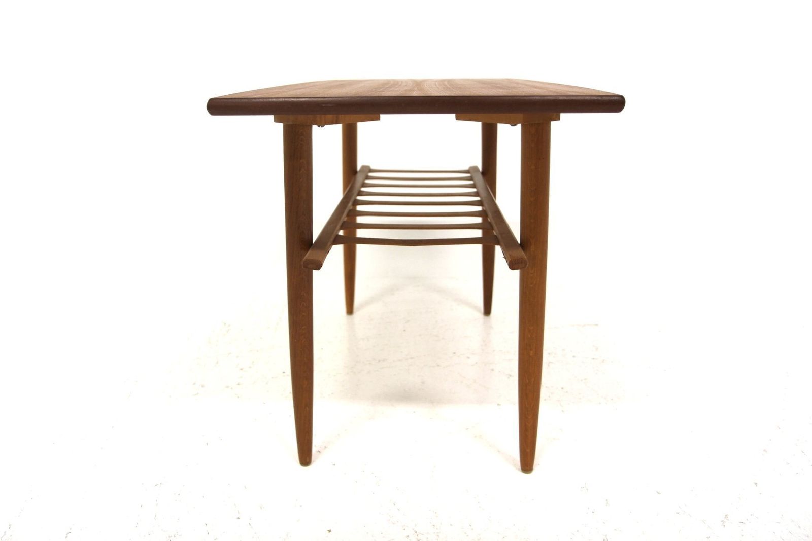 Teak And Oak Coffee Table, Sweden, 1950s photo furniture