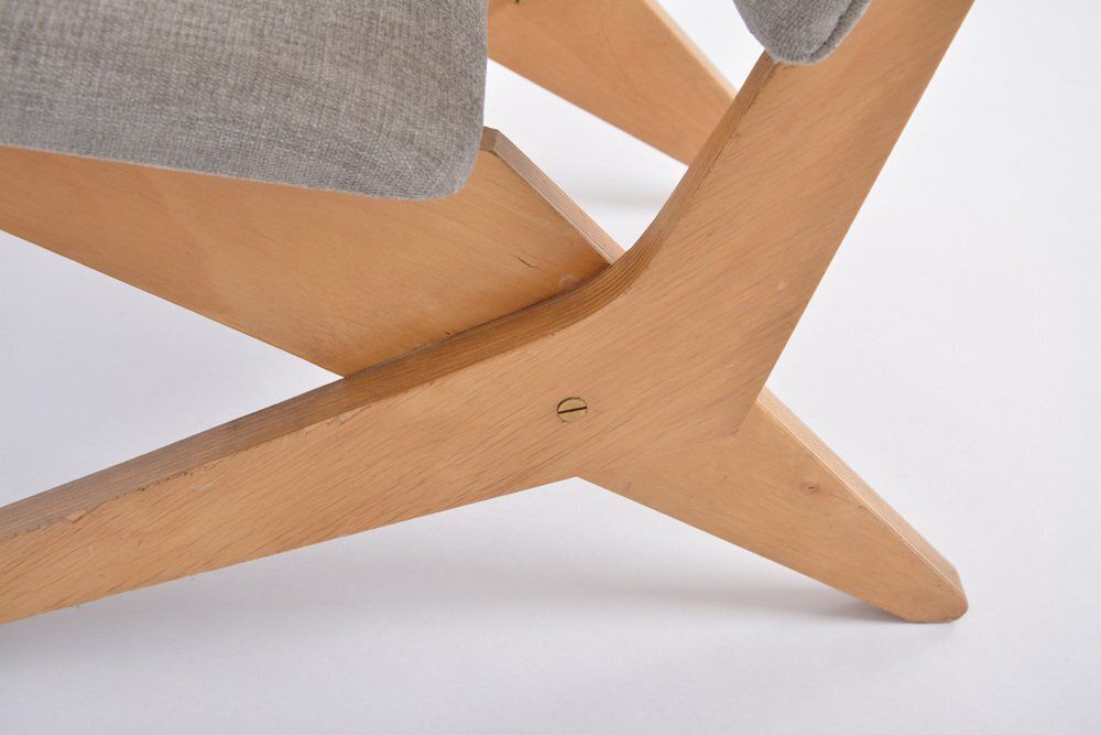 1200.0 Vintage Fb18 Scissor Chair By Jan Van Grunsven For Pastoe, 1960s photo