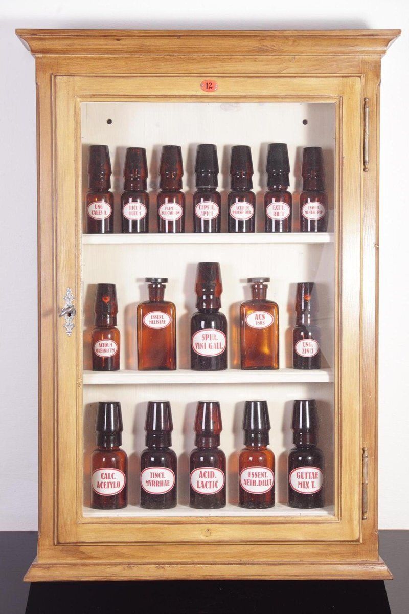 Vintage Apothekerskast, Jaren 1970
