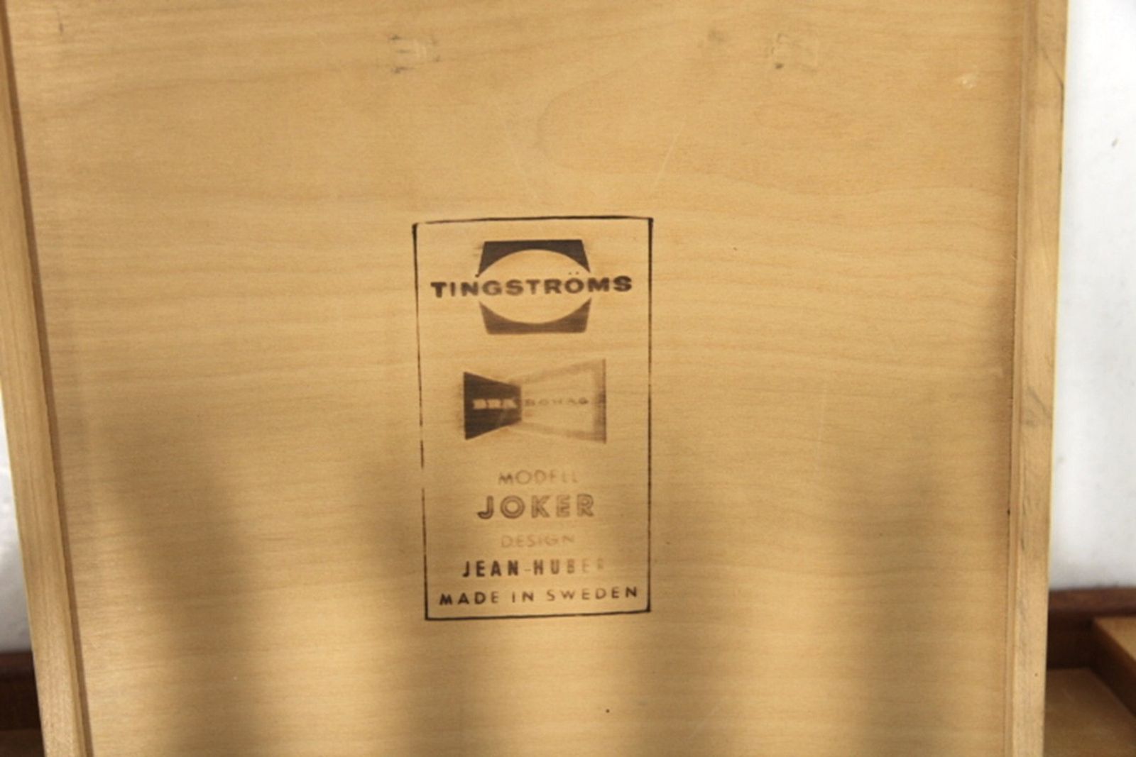 Scandinavian Joker Bedside Table In Teak From Tingströms, Sweden, 1960s photo 399.0