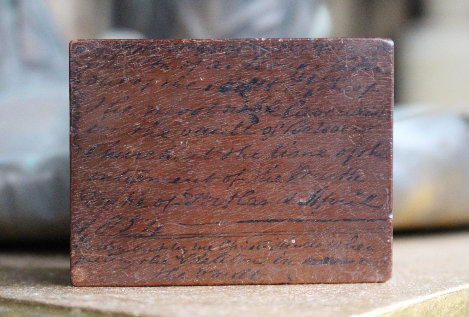 19th C Mouse Curiosity Cavendish Tomb Taxidermy William Bentinck Prime Minister photo vintage