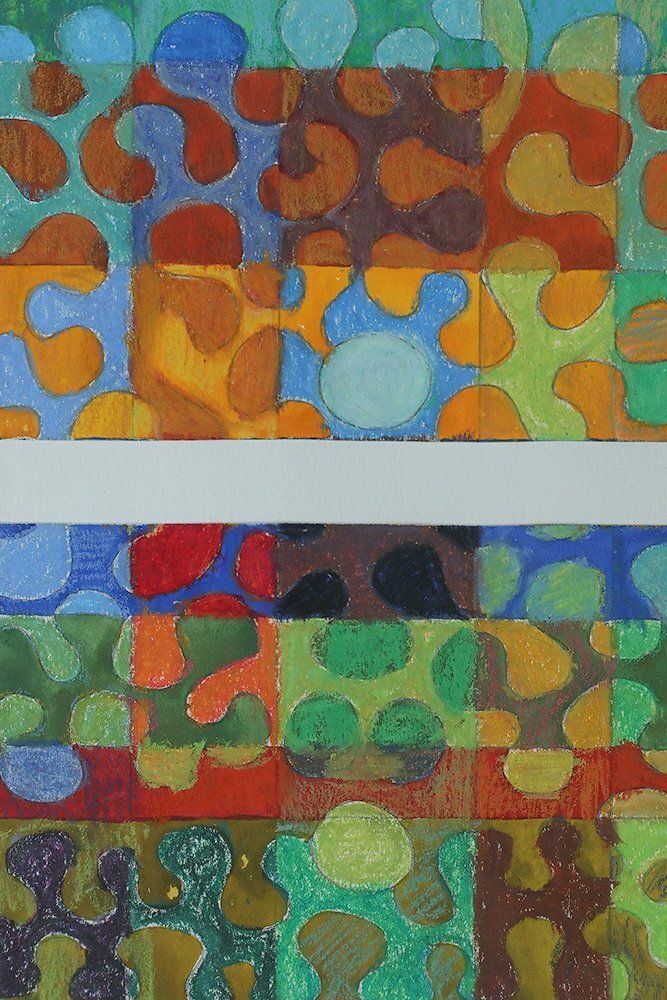 Margareta Treutiger, Composition, Mixed Media On Paper, 1978 photo furniture
